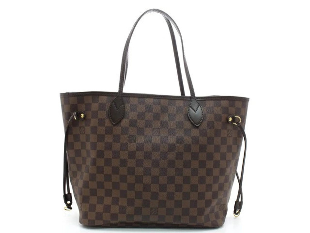 LOUIS VUITTON Neverfull Tote Bag Damier